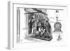 The Gramme Electricity Machine and Light, 1878-null-Framed Art Print