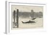 The Grampus in the Thames on Tuesday Last, Sketched Off Chelsea-Davidson Knowles-Framed Premium Giclee Print
