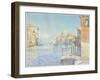 The Gran Canal, Venice, with the Santa Maria Della Salute, 1910-Gunnar Widforss-Framed Giclee Print