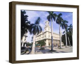 The Gran Teatro De La Habana, Cuba-Greg Johnston-Framed Photographic Print
