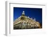 The Gran Teatro (Grand Theater) Illuminated at Night, Havana, Cuba, West Indies, Caribbean-Yadid Levy-Framed Photographic Print