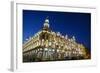 The Gran Teatro (Grand Theater) Illuminated at Night, Havana, Cuba, West Indies, Caribbean-Yadid Levy-Framed Photographic Print