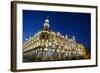 The Gran Teatro (Grand Theater) Illuminated at Night, Havana, Cuba, West Indies, Caribbean-Yadid Levy-Framed Photographic Print