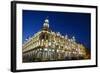 The Gran Teatro (Grand Theater) Illuminated at Night, Havana, Cuba, West Indies, Caribbean-Yadid Levy-Framed Photographic Print