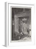 The Grand Altar of the Cathedral of Seville-David Roberts-Framed Giclee Print