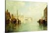 The Grand Canal. 1887-Thomas Moran-Stretched Canvas