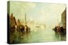 The Grand Canal. 1887-Thomas Moran-Stretched Canvas