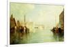 The Grand Canal. 1887-Thomas Moran-Framed Giclee Print