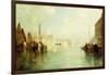 The Grand Canal. 1887-Thomas Moran-Framed Giclee Print