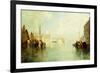 The Grand Canal. 1887-Thomas Moran-Framed Giclee Print