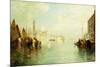 The Grand Canal. 1887-Thomas Moran-Mounted Giclee Print