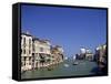 The Grand Canal and San Salute from Accademia Bridge, Venice, Italy-Peter Thompson-Framed Stretched Canvas