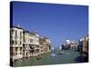 The Grand Canal and San Salute from Accademia Bridge, Venice, Italy-Peter Thompson-Stretched Canvas