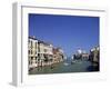 The Grand Canal and San Salute from Accademia Bridge, Venice, Italy-Peter Thompson-Framed Photographic Print