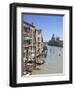 The Grand Canal and the Domed Santa Maria Della Salute, Venice, Veneto, Italy-Amanda Hall-Framed Photographic Print