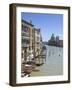 The Grand Canal and the Domed Santa Maria Della Salute, Venice, Veneto, Italy-Amanda Hall-Framed Photographic Print