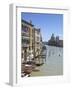 The Grand Canal and the Domed Santa Maria Della Salute, Venice, Veneto, Italy-Amanda Hall-Framed Photographic Print