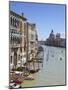 The Grand Canal and the Domed Santa Maria Della Salute, Venice, Veneto, Italy-Amanda Hall-Mounted Photographic Print