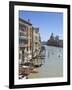 The Grand Canal and the Domed Santa Maria Della Salute, Venice, Veneto, Italy-Amanda Hall-Framed Photographic Print