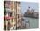 The Grand Canal and the Domed Santa Maria Della Salute, Venice, Veneto, Italy-null-Stretched Canvas