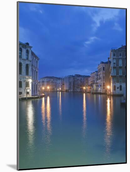 The Grand Canal at Dawn from Rialto Bridge, Venice, Italy-Rob Tilley-Mounted Photographic Print