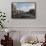 The Grand Canal at Venice-Canaletto-Framed Stretched Canvas displayed on a wall