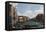 The Grand Canal at Venice-Canaletto-Framed Stretched Canvas