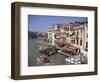 The Grand Canal from the Rialto Bridge, Venice, Veneto, Italy-Gavin Hellier-Framed Photographic Print