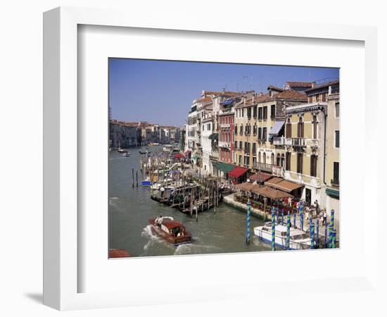 The Grand Canal from the Rialto Bridge, Venice, Veneto, Italy-Gavin Hellier-Framed Photographic Print