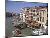 The Grand Canal from the Rialto Bridge, Venice, Veneto, Italy-Gavin Hellier-Mounted Photographic Print