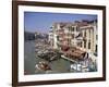 The Grand Canal from the Rialto Bridge, Venice, Veneto, Italy-Gavin Hellier-Framed Photographic Print