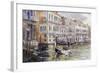 The Grand Canal in the Late Afternoon-Rosemary Lowndes-Framed Giclee Print