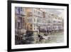 The Grand Canal in the Late Afternoon-Rosemary Lowndes-Framed Giclee Print