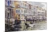 The Grand Canal in the Late Afternoon-Rosemary Lowndes-Mounted Giclee Print