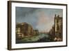 The Grand Canal in Venice, 1723-Canaletto-Framed Giclee Print