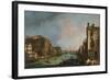 The Grand Canal in Venice, 1723-Canaletto-Framed Giclee Print