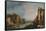 The Grand Canal in Venice, 1723-Canaletto-Framed Stretched Canvas