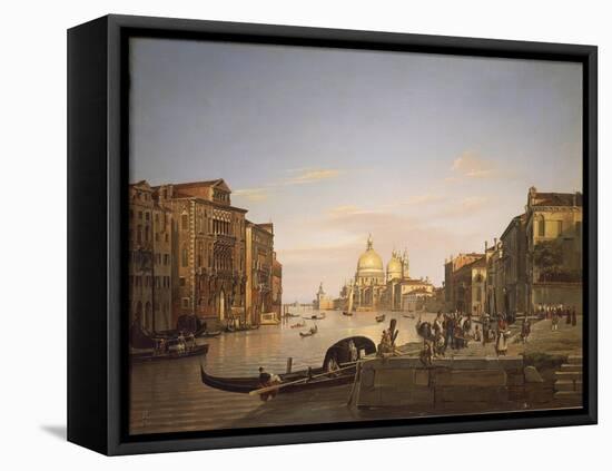 The Grand Canal in Venice, 1838-Francis Cotes-Framed Stretched Canvas