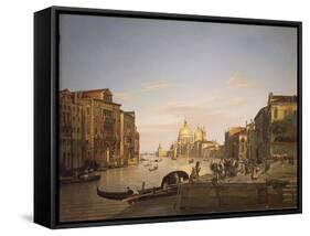 The Grand Canal in Venice, 1838-Francis Cotes-Framed Stretched Canvas