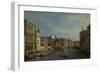 The Grand Canal in Venice from Palazzo Flangini to Campo San Marcuola, c.1738-Canaletto-Framed Giclee Print
