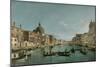 The Grand Canal in Venice with San Simeone Piccolo and the Scalzi Church, C. 1738-Canaletto-Mounted Giclee Print