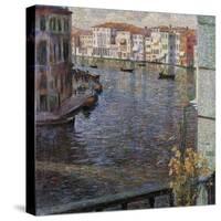 The Grand Canal in Venice-Umberto Boccioni-Stretched Canvas