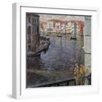 The Grand Canal in Venice-Umberto Boccioni-Framed Giclee Print