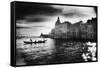 The Grand Canal Near the Basilica of Santa Maria Della Salute-Simon Marsden-Framed Stretched Canvas