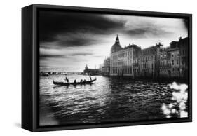 The Grand Canal Near the Basilica of Santa Maria Della Salute-Simon Marsden-Framed Stretched Canvas