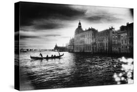 The Grand Canal Near the Basilica of Santa Maria Della Salute-Simon Marsden-Stretched Canvas