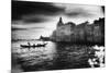 The Grand Canal Near the Basilica of Santa Maria Della Salute-Simon Marsden-Mounted Giclee Print