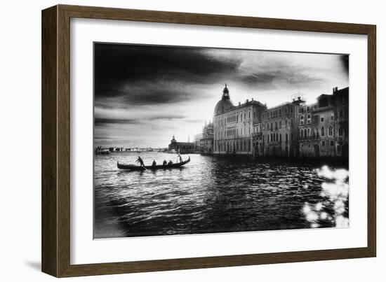 The Grand Canal Near the Basilica of Santa Maria Della Salute-Simon Marsden-Framed Giclee Print