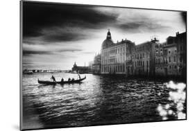 The Grand Canal Near the Basilica of Santa Maria Della Salute-Simon Marsden-Mounted Giclee Print