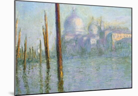 The Grand Canal of Venice-Claude Monet-Mounted Art Print